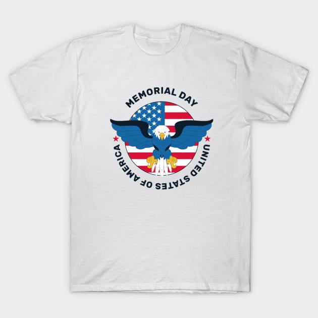 memorial day USA T-Shirt by Studio